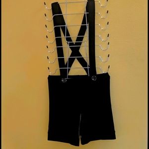 Blackmilk xs suspender shorts